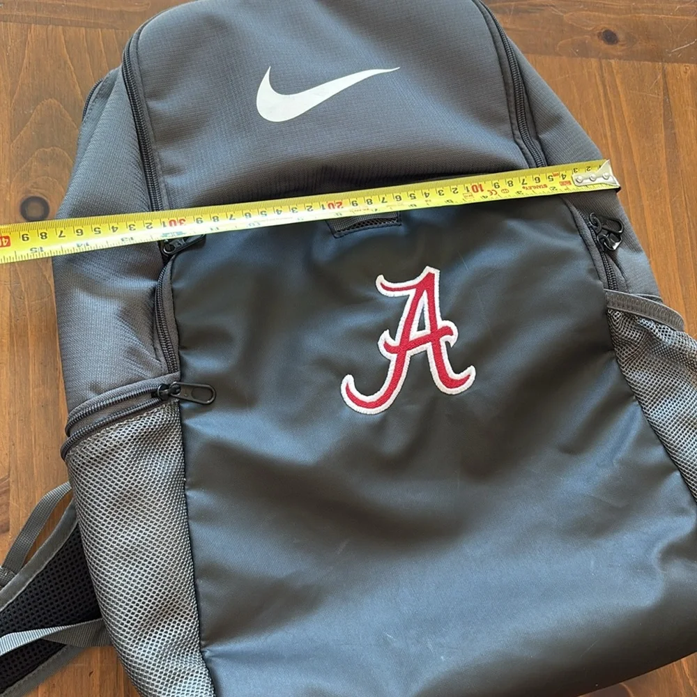 Nike Gray Alabama Roll Ride College Team Issued Backpack